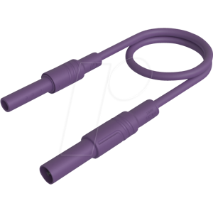 HIRSCHMANN TEST & MEASUREMENT MAL SGG-B 100 VI - Messleitung, 2,5 mm², 1,00 m, violett, gesichert HIRSCHMANN TEST & MEASUREMENT MAL SGG-B 100 VI - Messleitung, 2,5 mm², 1,00 m, violett, gesichert