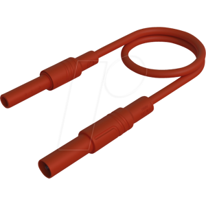 HIRSCHMANN TEST & MEASUREMENT MAL SGG-B 200 RT - Messleitung, 2,5 mm², 2,00 m, rot, gesichert HIRSCHMANN TEST & MEASUREMENT MAL SGG-B 200 RT - Messleitung, 2,5 mm², 2,00 m, rot, gesichert
