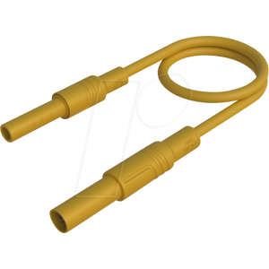 HIRSCHMANN TEST & MEASUREMENT MAL SGG-B 200 GE - Messleitung, 2,5 mm², 2,00 m, gelb, gesichert HIRSCHMANN TEST & MEASUREMENT MAL SGG-B 200 GE - Messleitung, 2,5 mm², 2,00 m, gelb, gesichert