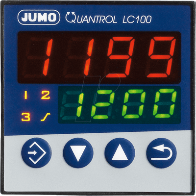 Jumo QUAN LC100 A 24 - PID-Regler Quantrol LC100, -5 ... +55 °C Jumo QUAN LC100 A 24 - PID-Regler Quantrol LC100, -5 ... +55 °C