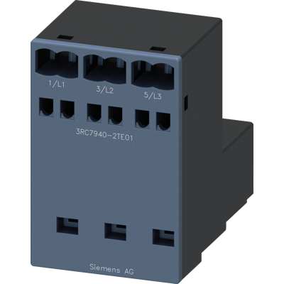 SIEMENS 3RC7940-2TE01 - Eigenständiger Adapter, Rahmengröße S SIEMENS 3RC7940-2TE01 - Eigenständiger Adapter, Rahmengröße S