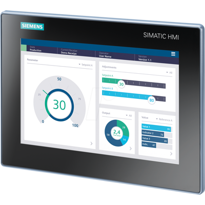 SIEMENS MTP1000 - HMI Panel - Touchscreen, 10,1'' - HMI Panel SIEMENS MTP1000 - HMI Panel - Touchscreen, 10,1'' - HMI Panel