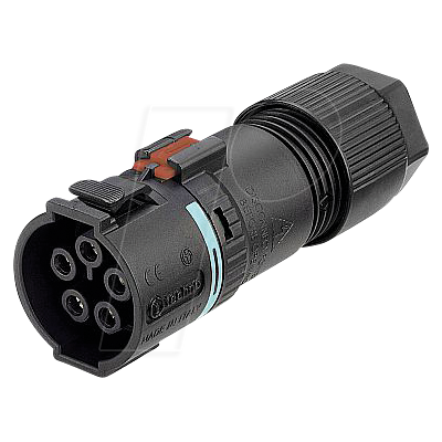 ADELS CONTACT AC 173 RBUP5 Set - Rundsteckverbinder AC 173 click, Buchse ADELS CONTACT AC 173 RBUP5 Set - Rundsteckverbinder AC 173 click, Buchse
