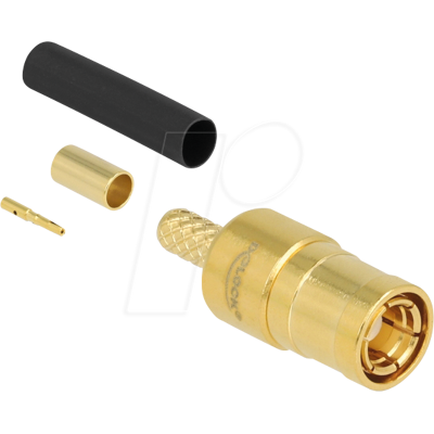 DELOCK 91786 - SMB Stecker zum Crimpen RG-174 / RG-316 mit passendem Schrumpfsc DELOCK 91786 - SMB Stecker zum Crimpen RG-174 / RG-316 mit passendem Schrumpfsc