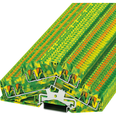 Phoenix Contact PTTBS 2,5-QUATTRO-PE 3210611 Doppelstockklemme - Push-in 2 Ebenen Phoenix Contact PTTBS 2,5-QUATTRO-PE 3210611 Doppelstockklemme - Push-in 2 Ebenen