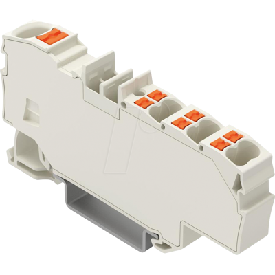 WAGO 2206-8039 Verteilerklemme - 1x6 mm² / 6x 1,5 mm², Weiß WAGO 2206-8039 Verteilerklemme - 1x6 mm² / 6x 1,5 mm², Weiß