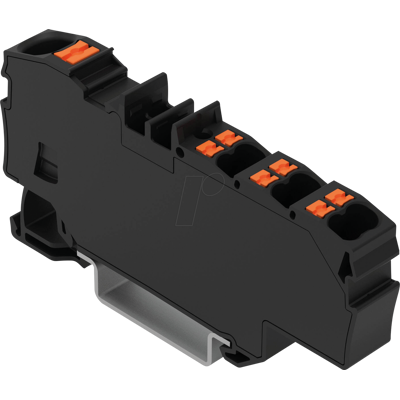 WAGO 2206-8035 - Verteilerklemme - 1x6qmm/6x1,5qmm, schwarz WAGO 2206-8035 - Verteilerklemme - 1x6qmm/6x1,5qmm, schwarz