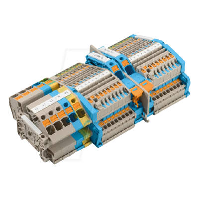 WEIDMÜLLER TR AITB BB 2RCD - Verteilerschiene mit zwei RCD - Hauptverteilung mit vorkonfektioniertem Klemmenblock WEIDMÜLLER TR AITB BB 2RCD - Verteilerschiene mit zwei RCD - Hauptverteilung mit vorkonfektioniertem Klemmenblock