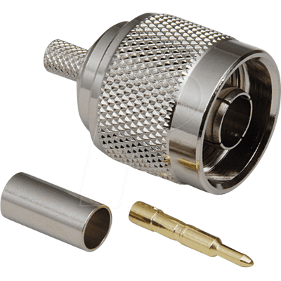 BKL 0404002 - N-Stecker, Crimpausführung, RG 213-U BKL 0404002 - N-Stecker, Crimpausführung, RG 213-U
