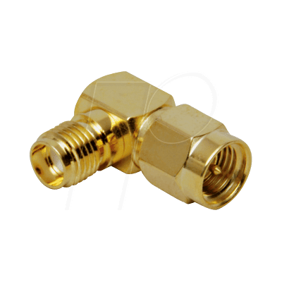 BKL 0409059 - SMA-Stecker auf SMA-Kupplung, gewinkelt BKL 0409059 - SMA-Stecker auf SMA-Kupplung, gewinkelt