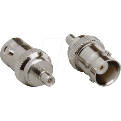 BKL 0411049 - Adapter, SMB auf BNC, 50 Ohm BKL 0411049 - Adapter, SMB auf BNC, 50 Ohm