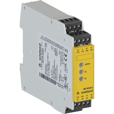 Wieland SNZ 4052K - Sicherheitsrelais SNZ 4052K 24V AC/DC Wieland SNZ 4052K - Sicherheitsrelais SNZ 4052K 24V AC/DC