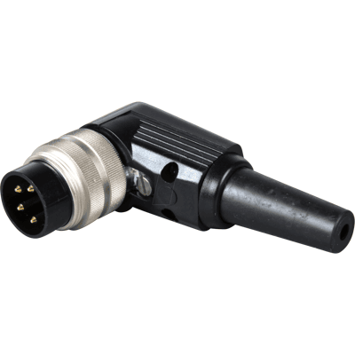 Lumberg LUM WSV 40 - Stecker,Rundsteckv.,gewinkelt,IP 40, 4-polig Lumberg LUM WSV 40 - Stecker,Rundsteckv.,gewinkelt,IP 40, 4-polig