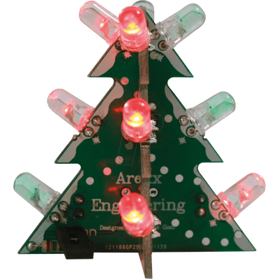 Arexx ARX ARX-XM1U - Mini Weihnachtsbaum Bausatz Arexx ARX ARX-XM1U - Mini Weihnachtsbaum Bausatz
