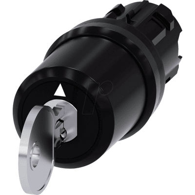 Siemens 3SU1000-5BL11-0AA0 Schlüsselschalter - 3 Positionen, 22mm, IP67 Siemens 3SU1000-5BL11-0AA0 Schlüsselschalter - 3 Positionen, 22mm, IP67