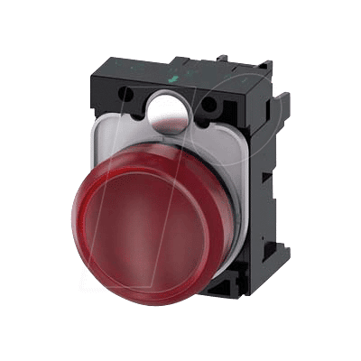 Siemens Modell 3SU1106-6AA20-1AA0 Leuchtmelder - rund, 22mm, rot Siemens Modell 3SU1106-6AA20-1AA0 Leuchtmelder - rund, 22mm, rot