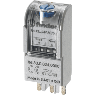 Finder 86.30.8.240 Timer Modul - Multifunktion - 230VAC Finder 86.30.8.240 Timer Modul - Multifunktion - 230VAC