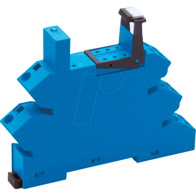 Finder 93.52.0.024 Relaisfassung - Blau - 77x14x93mm - 10 Stück Finder 93.52.0.024 Relaisfassung - Blau - 77x14x93mm - 10 Stück