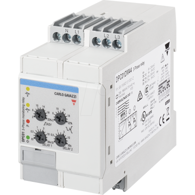 CARLO GAVAZZI DPC01DM48 - Spannungsüberwachungsrelais DPC01, 3 Phasen, 380 - 480 V AC CARLO GAVAZZI DPC01DM48 - Spannungsüberwachungsrelais DPC01, 3 Phasen, 380 - 480 V AC