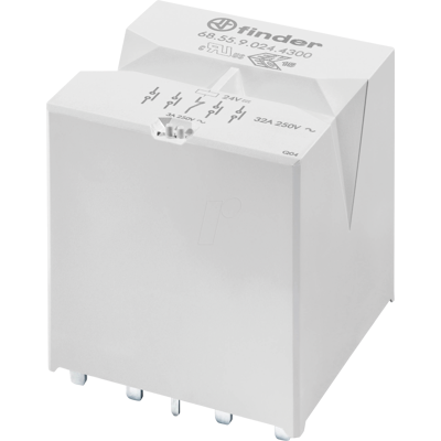 Finder 68.55.9.012.4300 Hochleistungsrelais - 4 NO + 1 NC 12V DC Finder 68.55.9.012.4300 Hochleistungsrelais - 4 NO + 1 NC 12V DC