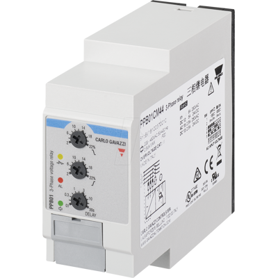 Carlo Gavazzi Phasenüberwachungsrelais - 3-Phasen, 480V, IP20 - Phasenüberwachungsrelais Carlo Gavazzi Phasenüberwachungsrelais - 3-Phasen, 480V, IP20 - Phasenüberwachungsrelais