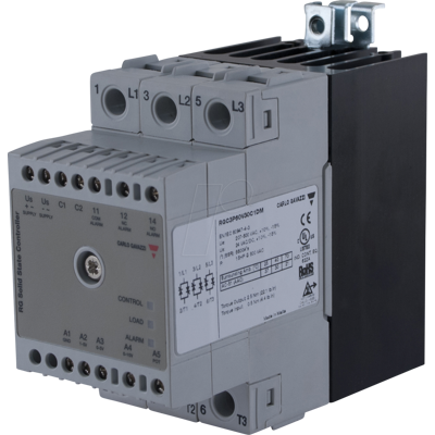 CARLO GAVAZZI RGC2P60V25C1DM - Halbleiterrelais RGC2 proportional, 2-pol, 25 A, 180 - 660 V AC CARLO GAVAZZI RGC2P60V25C1DM - Halbleiterrelais RGC2 proportional, 2-pol, 25 A, 180 - 660 V AC