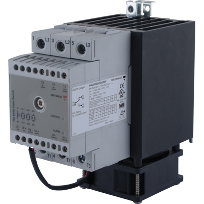 CARLO GAVAZZI RGC3A60D65GGEDF - Halbleiterrelais RGC3 mit Lüfter, 3-pol, 65 A, 42 - 660 V AC CARLO GAVAZZI RGC3A60D65GGEDF - Halbleiterrelais RGC3 mit Lüfter, 3-pol, 65 A, 42 - 660 V AC