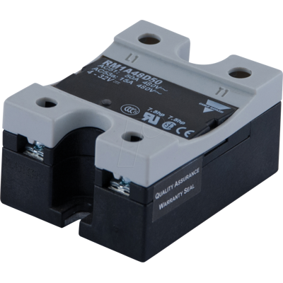 CARLO GAVAZZI RM1A40D50 - Halbleiterrelais RM Industriegehäuse, 1-pol, 50 A, 42 - 440 V AC CARLO GAVAZZI RM1A40D50 - Halbleiterrelais RM Industriegehäuse, 1-pol, 50 A, 42 - 440 V AC