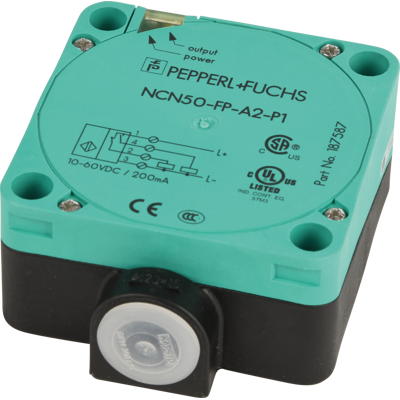 Pepperl+Fuchs NCN50-FP-A2-P1 - 50 mm - PNP - Näherungssensor Pepperl+Fuchs NCN50-FP-A2-P1 - 50 mm - PNP - Näherungssensor