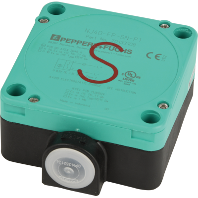 Pepperl Fuchs NJ40-FP-SN-P1 Induktiver Sensor - 40mm, IP68, NC Pepperl Fuchs NJ40-FP-SN-P1 Induktiver Sensor - 40mm, IP68, NC