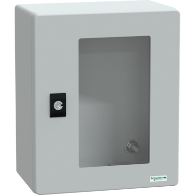 Schneider Electric NSYPLM3025TG Elektrische Gehäuse - IP66, Polyester, Grau Schneider Electric NSYPLM3025TG Elektrische Gehäuse - IP66, Polyester, Grau