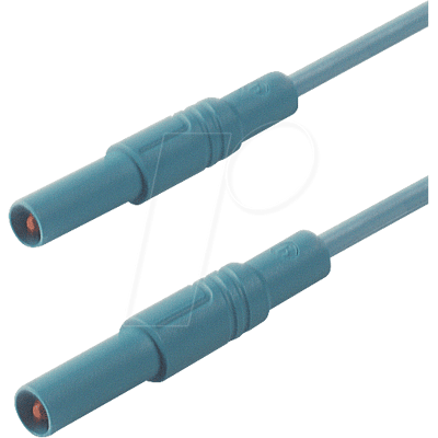 HIRSCHMANN TEST & MEASUREMENT MLS GG 100 25 BL - Messleitung, 2,5 mm², 1,0 m, blau, gesichert HIRSCHMANN TEST & MEASUREMENT MLS GG 100 25 BL - Messleitung, 2,5 mm², 1,0 m, blau, gesichert
