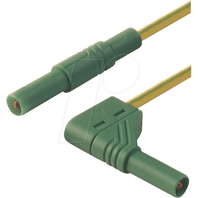 HIRSCHMANN TEST & MEASUREMENT MLS WG 100 25 GG - Messleitung, 2,5 mm², 1,0 m, gelb-grün, gesichert HIRSCHMANN TEST & MEASUREMENT MLS WG 100 25 GG - Messleitung, 2,5 mm², 1,0 m, gelb-grün, gesichert