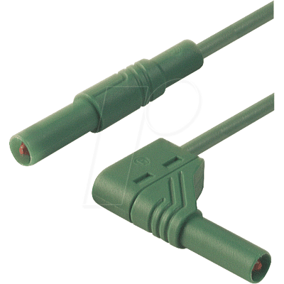 HIRSCHMANN TEST & MEASUREMENT MLS WG 100 25 GN - Messleitung, 2,5 mm², 1,0 m, grün, gesichert HIRSCHMANN TEST & MEASUREMENT MLS WG 100 25 GN - Messleitung, 2,5 mm², 1,0 m, grün, gesichert