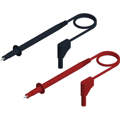 HIRSCHMANN TEST & MEASUREMENT PL 2600 SET - Prüfleitungs-Set, Silikon, 1x rot, 1x schwarz, 1000V HIRSCHMANN TEST & MEASUREMENT PL 2600 SET - Prüfleitungs-Set, Silikon, 1x rot, 1x schwarz, 1000V