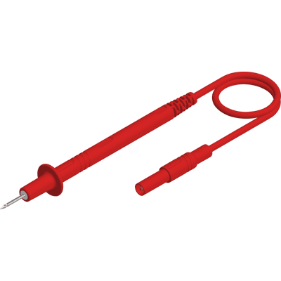 HIRSCHMANN TEST & MEASUREMENT PL 2700 S RT - Messleitung, 1,0 mm², 1,0 m, rot, gesichert HIRSCHMANN TEST & MEASUREMENT PL 2700 S RT - Messleitung, 1,0 mm², 1,0 m, rot, gesichert