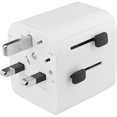 FONTASTIC - 263521 - US/UK/AU/Euro - Travel adapter FONTASTIC - 263521 - US/UK/AU/Euro - Travel adapter