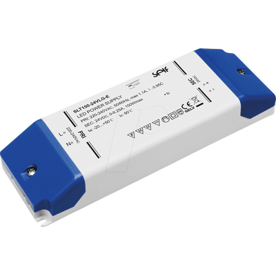 SELF SLF SLT150-24VLG - LED-Trafo, 150 W, 24 V DC, 6250 mA SELF SLF SLT150-24VLG - LED-Trafo, 150 W, 24 V DC, 6250 mA