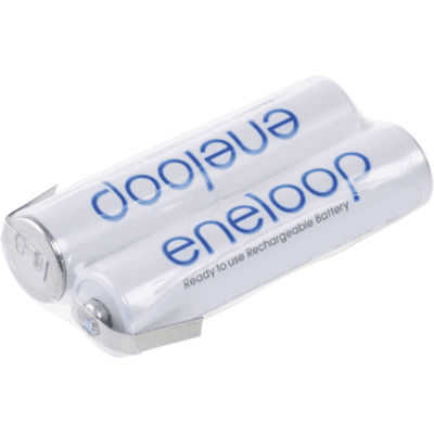 Panasonic eneloop F1x2 Batteripack - Batterityp: AAA NiMH 750mAh Panasonic eneloop F1x2 Batteripack - Batterityp: AAA NiMH 750mAh