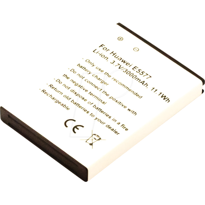 Huawei E5577 Ersatzbatterie - Lithium, 3000mAh Huawei E5577 Ersatzbatterie - Lithium, 3000mAh