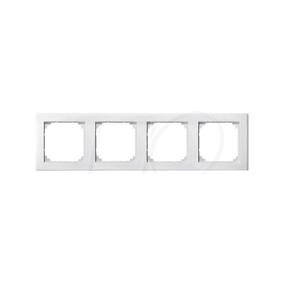 Merten MS 484419 - Vierfachrahmen - Mattweiß - Elektrischer Rahmen Merten MS 484419 - Vierfachrahmen - Mattweiß - Elektrischer Rahmen