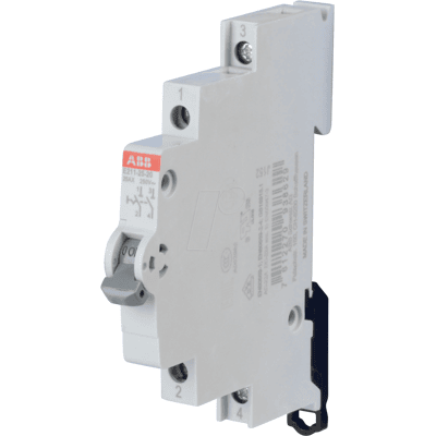 ABB E211-25-20 Schalter - 2-polig, 25A, Grau ABB E211-25-20 Schalter - 2-polig, 25A, Grau