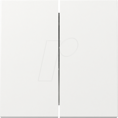 Gira System 55 schakelwip Dubbel glanzend wit Gira System 55 schakelwip Dubbel glanzend wit