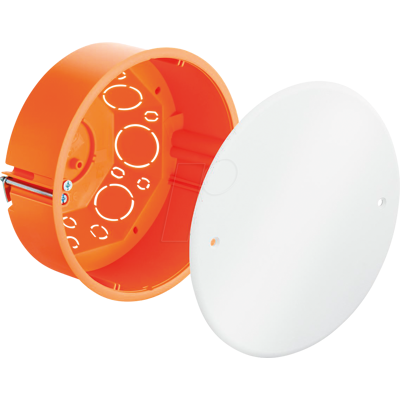 Kaiser 9073-01 - Runde Kunststoff Hohlwanddose Kaiser 9073-01 - Runde Kunststoff Hohlwanddose