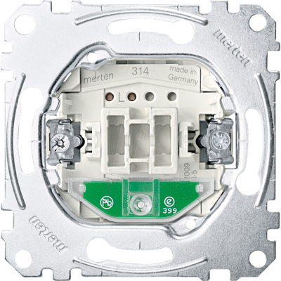 Merten - MEG3636-0000 Support für Wechselschalter mit Orientierungslicht Merten - MEG3636-0000 Support für Wechselschalter mit Orientierungslicht