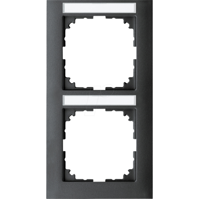 Merten M-PURE 2-fach Rahmen - Wandabdeckung Merten M-PURE 2-fach Rahmen - Wandabdeckung