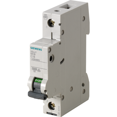 Siemens 5SL4125-7 - Leitungsschutzschalter 230/400 V 25A - Unipolar, C Siemens 5SL4125-7 - Leitungsschutzschalter 230/400 V 25A - Unipolar, C