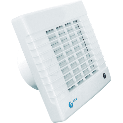 SIKU Badezimmer Ventilator 125AZTHL Weiß Wand/Decke SIKU Badezimmer Ventilator 125AZTHL Weiß Wand/Decke