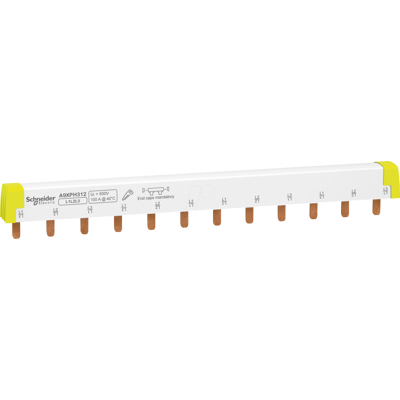 Schneider Electric A9XPH312 Busbar - 3P, 12 Module, 100A Schneider Electric A9XPH312 Busbar - 3P, 12 Module, 100A