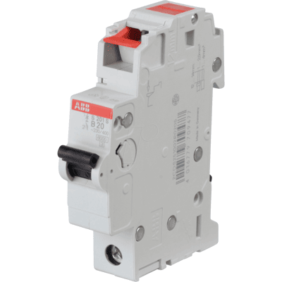 ABB S201S-B20 - Schutzschalter - 20A, 1P, 6kA ABB S201S-B20 - Schutzschalter - 20A, 1P, 6kA